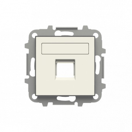 NIESSEN 2CLA851810A1101 2CLA851810A1101 8518.1 BL NIESSEN Tapa 1 conector con persiana BL
